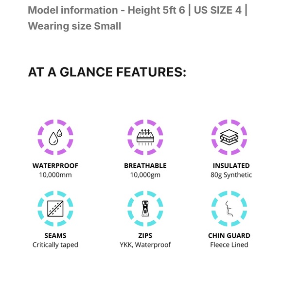 OOSC CHIC SKI SUIT RAINBOW ROAD - Picture 15 of 15